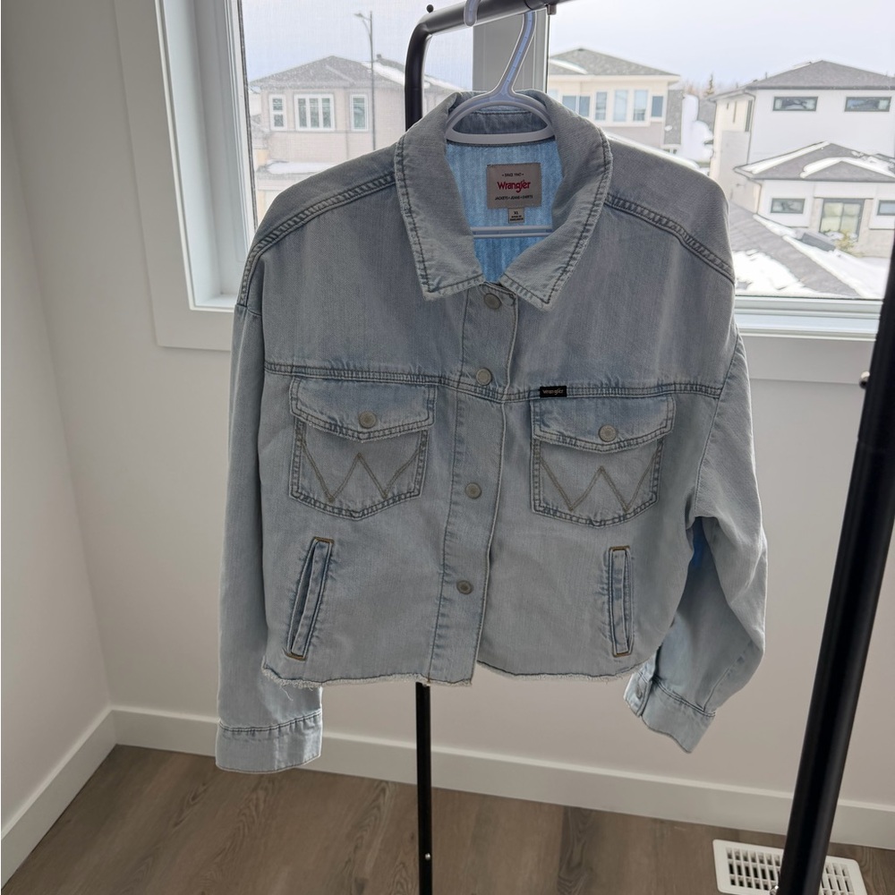 Wrangler Light Blue Denim Jacket - Cropped